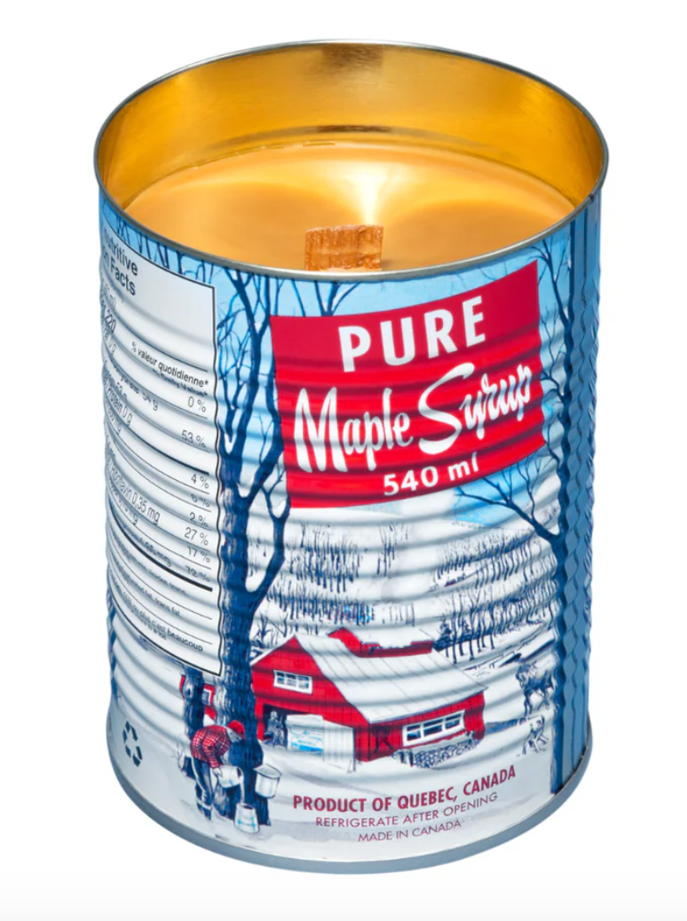 Maple Syrup Candle (Wood Wick)