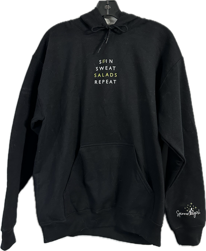 Spin Sweat Salads Repeat Hoodie