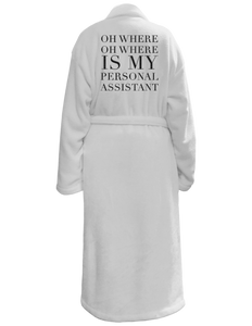 Personal Assistant Bath Robe