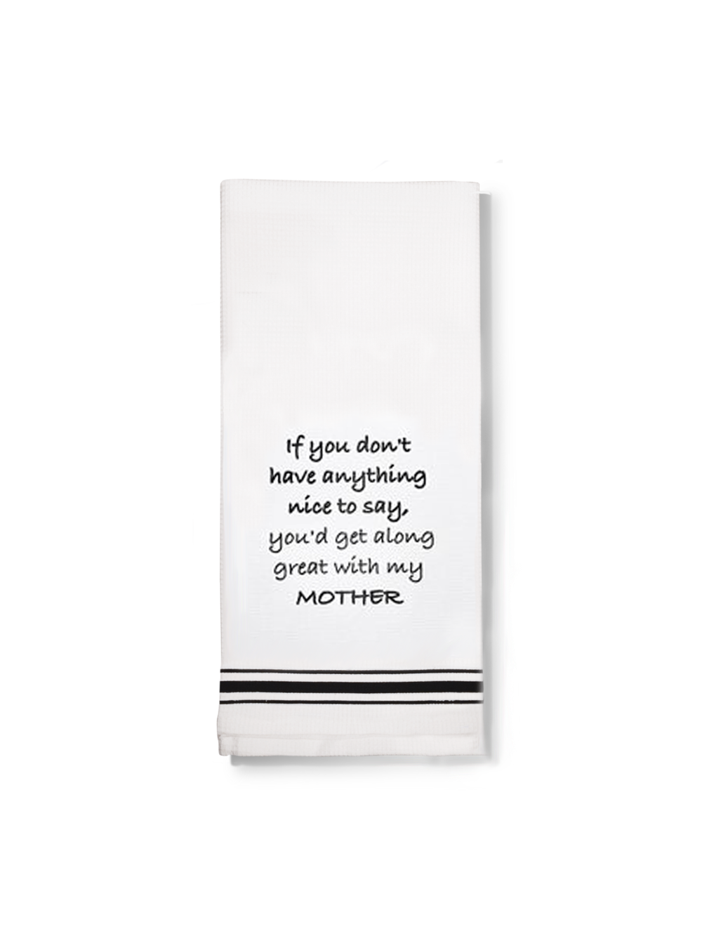 Torchon « S'entendre avec ma mère »