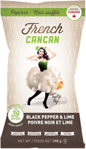 Black Pepper & Lime French Cancan Popcorn
