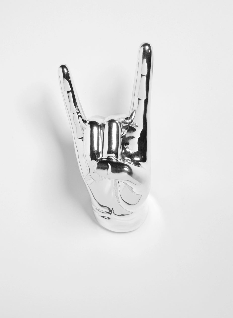 Rocher d'argent à portée de main