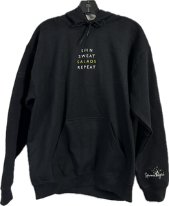 Spin Sweat Salads Repeat Hoodie