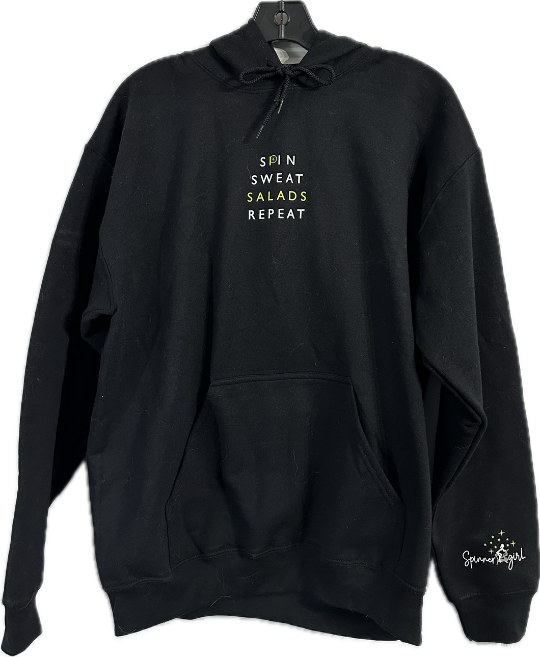 Spin Sweat Salads Repeat Hoodie