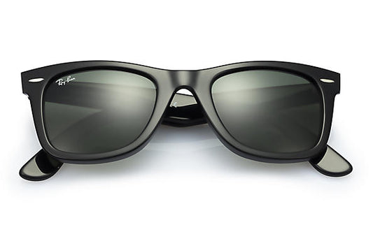 Lunettes de soleil Wayfarer noires