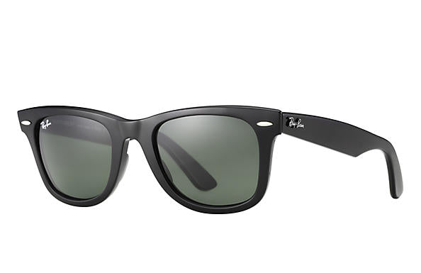 Lunettes de soleil Wayfarer noires