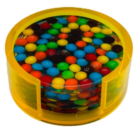 Ensembles de sous-verres M&amp;Ms