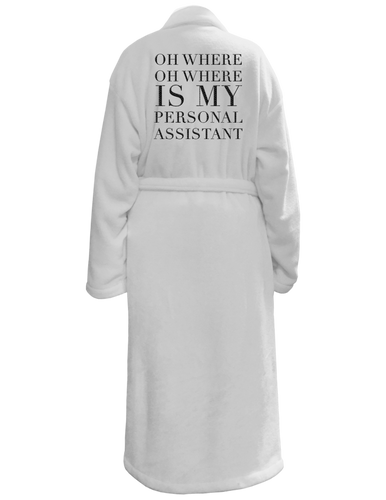 Personal Assistant Bath Robe