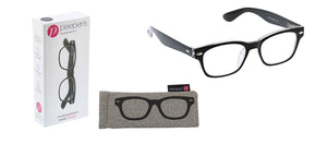 Black Simply Peepers Reading Glasses