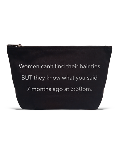 Women Can't Find Their Hair Ties Pouch