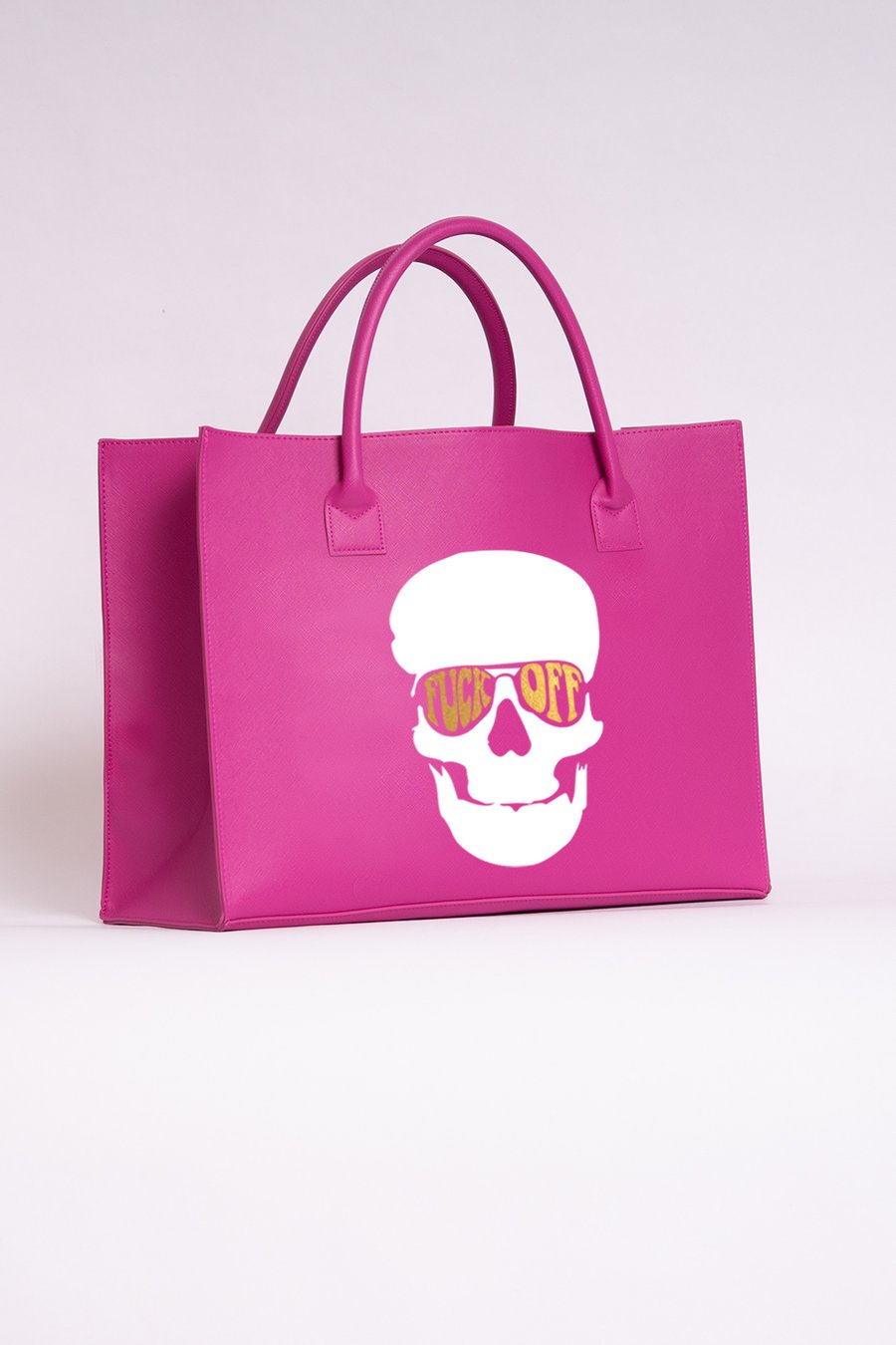 Modern Vegan Tote- Skull