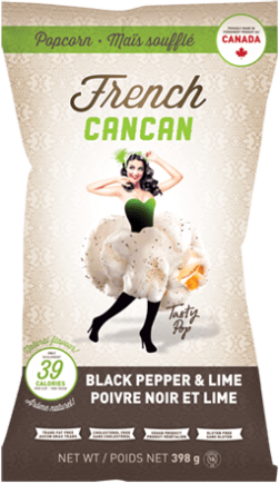 Black Pepper & Lime French Cancan Popcorn