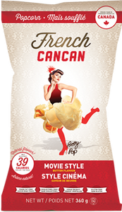 Movie Style French Cancan Popcorn