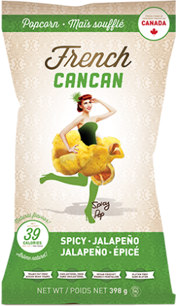 Spicy Jalapeno French Cancan Popcorn