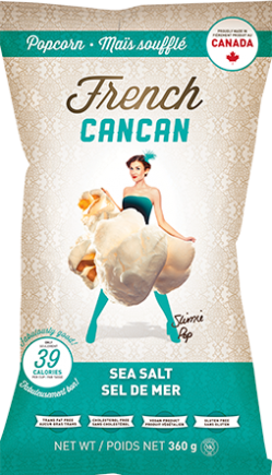 Popcorn French Cancan au sel de mer