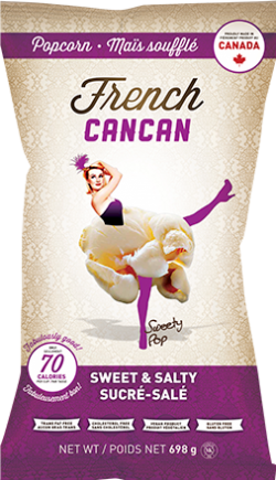 Popcorn French Cancan sucré et salé